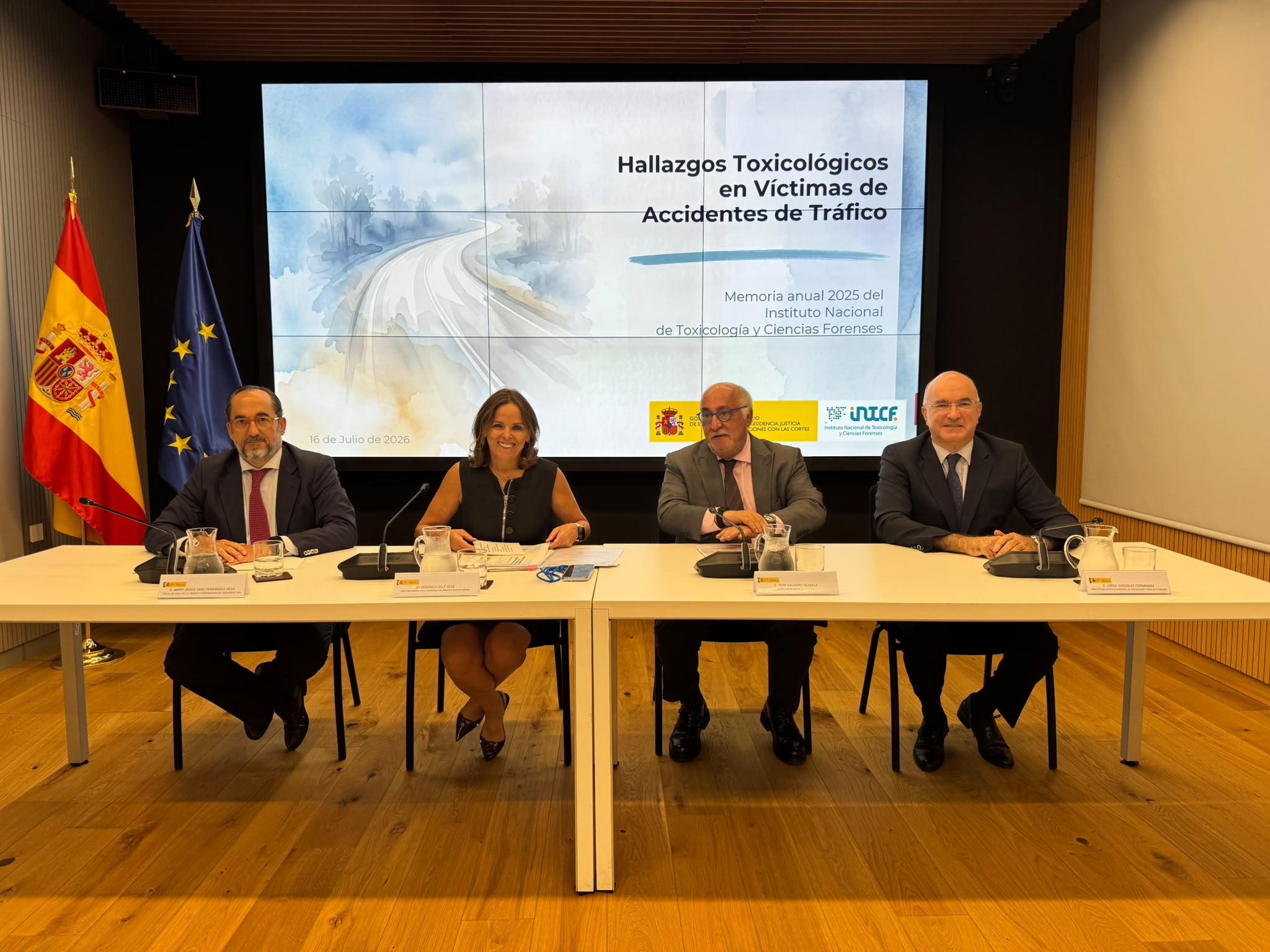 La mitad de los conductores fallecidos en accidentes de tráfico en 2025 habían consumido alguna sustancia tóxica