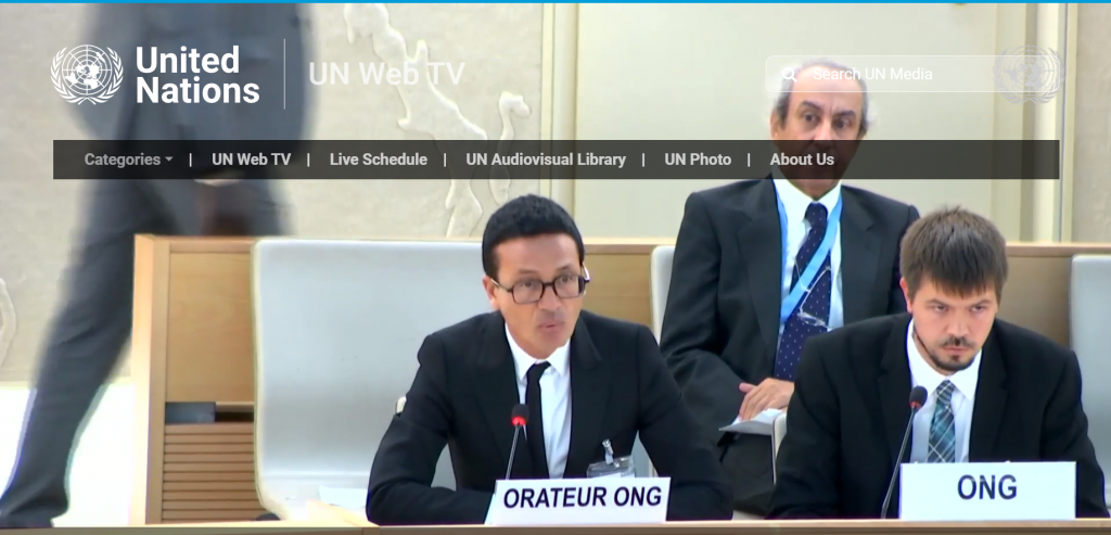 Persecución en Líbano, Omar Harfouch pide en la ONU un cambio