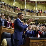 Pedro Sánchez, investido presidente del Gobierno por mayoría absoluta del Congreso