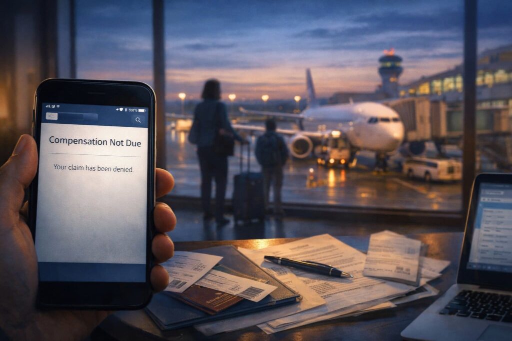 Que faire si une compagnie aérienne refuse l’indemnisation prévue par le règlement européen 261 ?