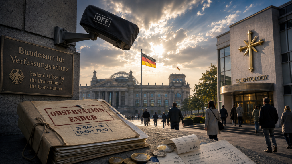 Alemania, 30 años, millones gastados, ningún golpe de Estado: la historia de la Cienciología que Tagesschau se negó a contar